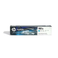 HP 981A C รหัส J3M68A ตลับหมึก Inkjet สีฟ้า